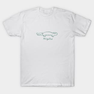 Simple Alligator T-Shirt